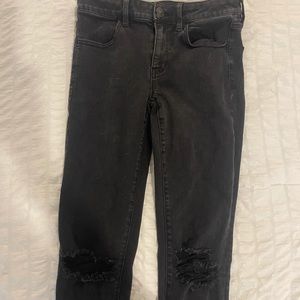 size 6 extra long black skinny jeans